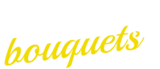 Yellow and black text logo reading "everyday bouquets".