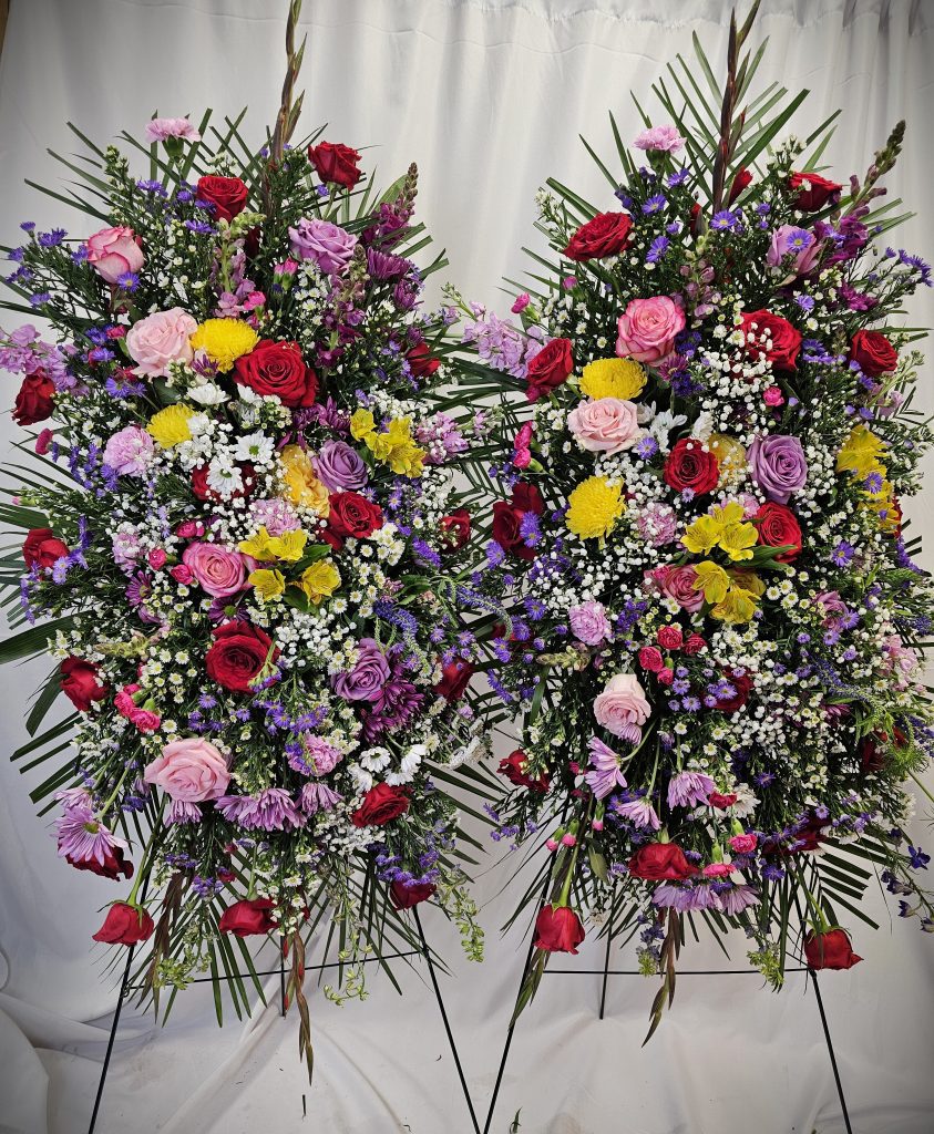 Funeral Easel Spray Combo Hot Springs Florist Gifts