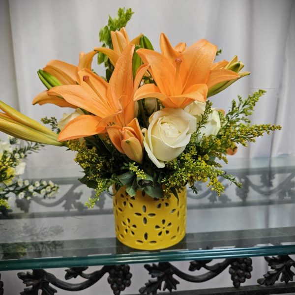 Get Well with Asiatic Lillie's Vase