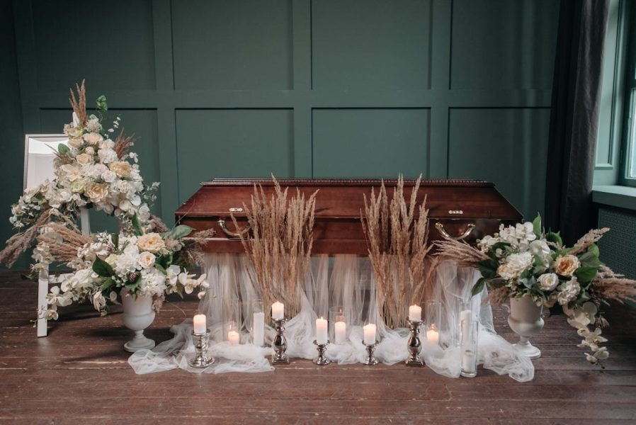 local funeral flower arrangements