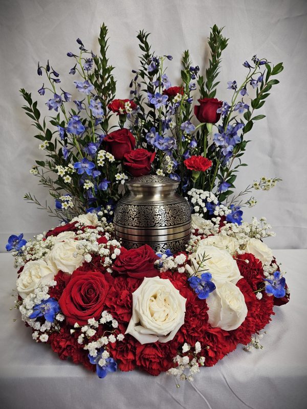 God of Glory Urn Wreath