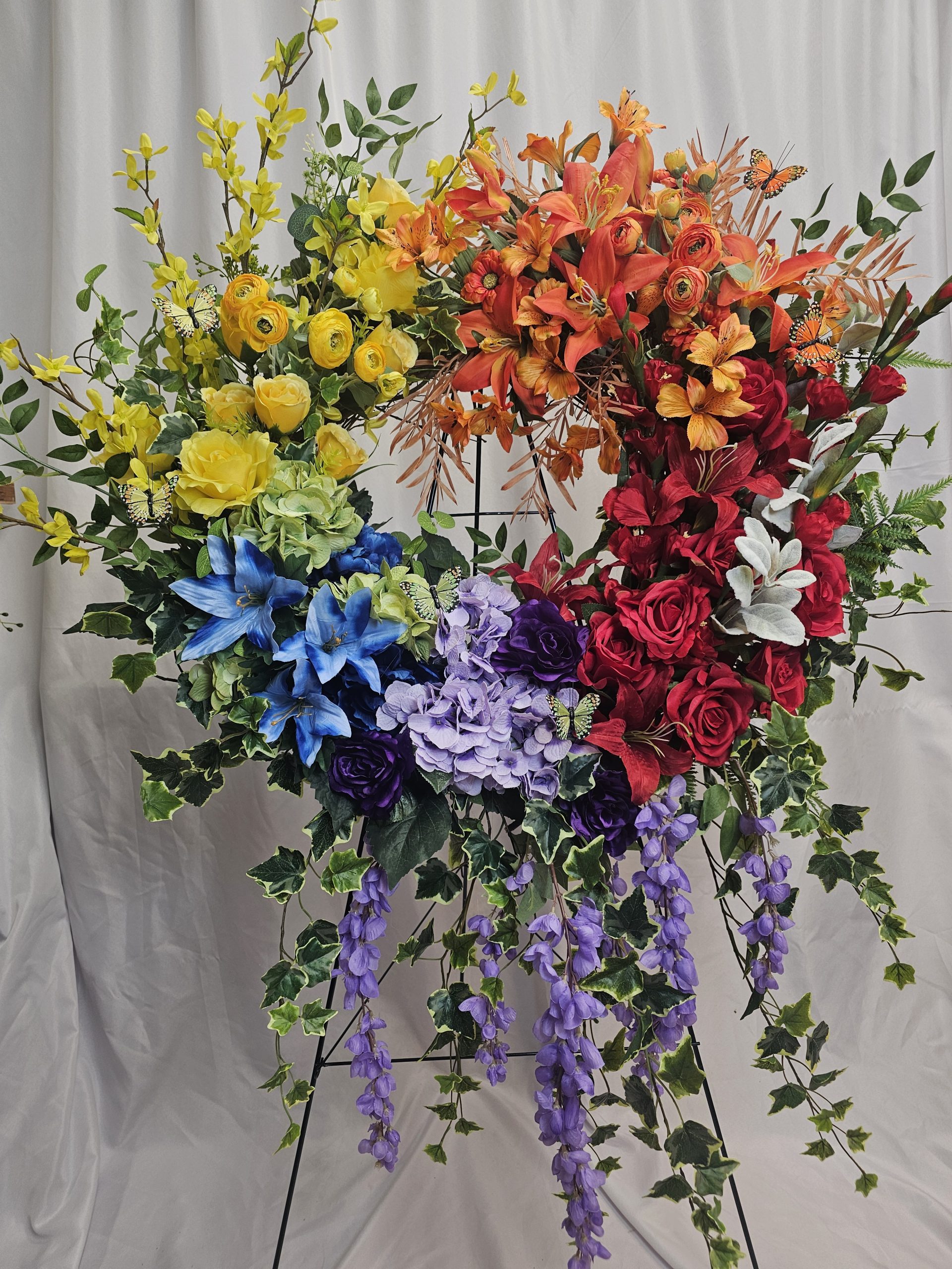 God's Rainbow Promise Wreath