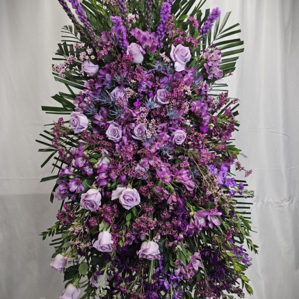Lovely in Lavender Easel